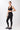 Mandala Trainings Bra Schwarz Outfit Seite - Organic Cotton Bra