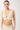 Mandala Trainings Bra Weiss Front - Organic Cotton Bra