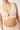 Mandala Trainings Bra Weiss Detail - Organic Cotton Bra