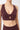 Mandala Trainings Bra Rot Detail - Organic Cotton Bra