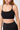 Mandala Black Sports Bra - Detail - Comfort Bra