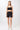 Mandala Black Sports Bra Outfit (Front View) - Comfort Bra