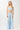 Mandala Sport Bra Hellblau Outfit Front - Comfort Bra
