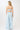 Mandala Sport Bra Hellblau Outfit Rückseite - Comfort Bra