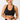 Mandala Trainings Bra Schwarz Front - Rib Bra 2.0
