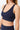 Mandala Trainings Bra Dunkelblau Detail - Rib Bra 2.0