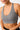 Mandala Trainings Bra Grau Detail - Rib Bra 2.0
