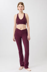 Mandala Trainings Bra Lila Front - Rib Bra 2.0