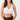 Mandala Trainings Bra Weiss Front - Rib Bra 2.0