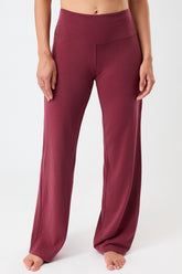 Mandala Fitness Hose Rot Front - Wide Leg Pants