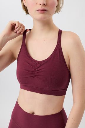 Mandala Trainings Bra Rot Detail - Infinity Bra