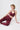 Mandala Trainings Bra Rot Outfit Front - Infinity Bra