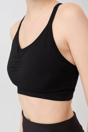 Mandala Trainings Bra Schwarz Detail - Infinity Bra