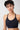 Mandala Sport Bra Blau Front - Infinity Bra