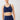 Mandala Trainings Bra Blau Front - Infinity Bra