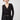 Mandala Trainings Jacke Schwarz Front - Wrap Jacket
