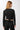 Mandala Pilates Jacket, Black (Back View) - Ballet Wrap