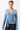 Mandala Sport Jacke Blau Front - Cozy Wool Wrap