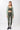 Mandala Green Sports Jacket Outfit (Front View) - Wrap Jacket