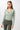 Mandala Sports Jacket, Green, Front-Wrap Jacket