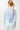 Mandala Light Blue Sports Jacket (Back View) - Wrap Jacket