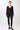 Mandala Sport Jacke Schwarz Outfit Front - New Wrap