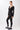 Mandala Sport Jacke Schwarz Outfit Seite - New Wrap