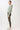 Mandala Fitnes Jacke Grün Outfit Seite - Knitted Hoodie Jacket