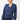 Mandala Sport Jacke Blau Front - Feel-Good Cardigan