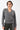 Mandala Sport Jacke Grau Front - Feel-Good Cardigan