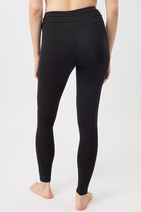 Mandala Sport Pant Schwarz Rückseite - Best Shaped Legging