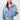 Mandala Sport Jacke Blau Front - Warm Up Bomber