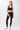 Mandala Black Fitness Leggings Outfit (Front View) - Sporty Vibe Leggings