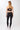 Mandala Black Fitness Leggings Outfit (Back View) - Sporty Vibe Leggings