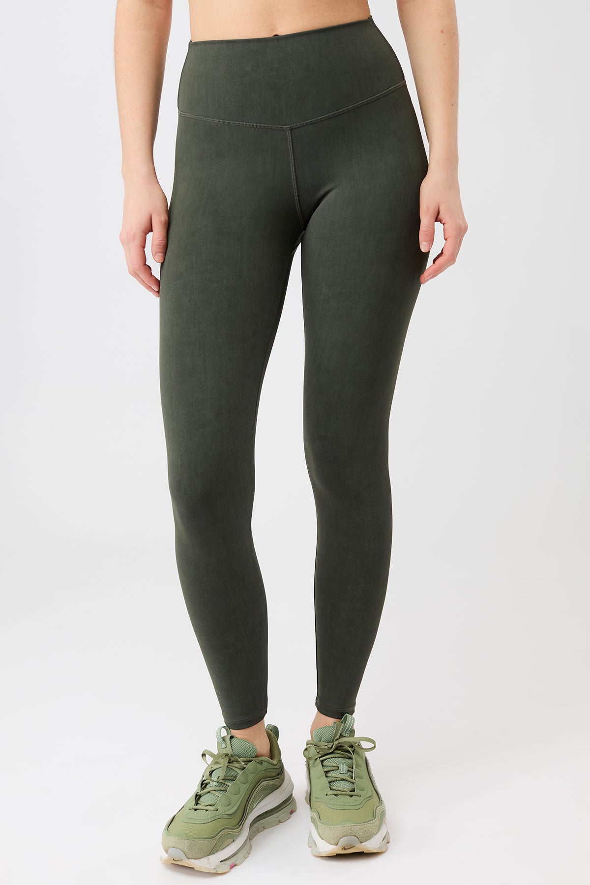 Mandala Fitness Legging gemustert Front - Monoprinted Tights