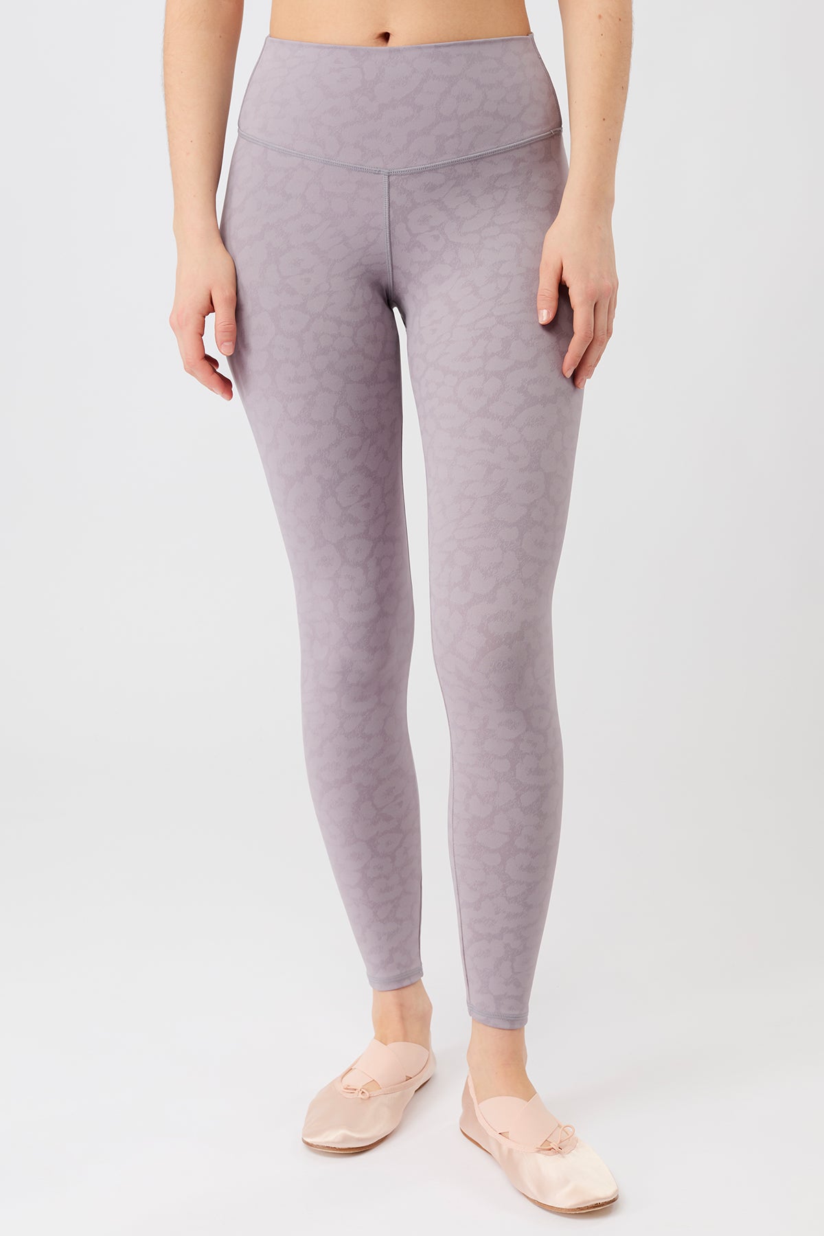 Mandala Fitness Legging Leo-Muster Front - Monoprinted Tights