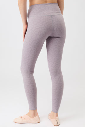 Mandala Fitness Legging Leo-Muster Rückseite - Monoprinted Tights