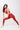 Mandala Sport Legging Rot Outfit Front - Best Loved Legging