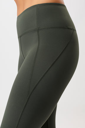 Mandala Active Legging Grün Detail Seite - Limitless Legging