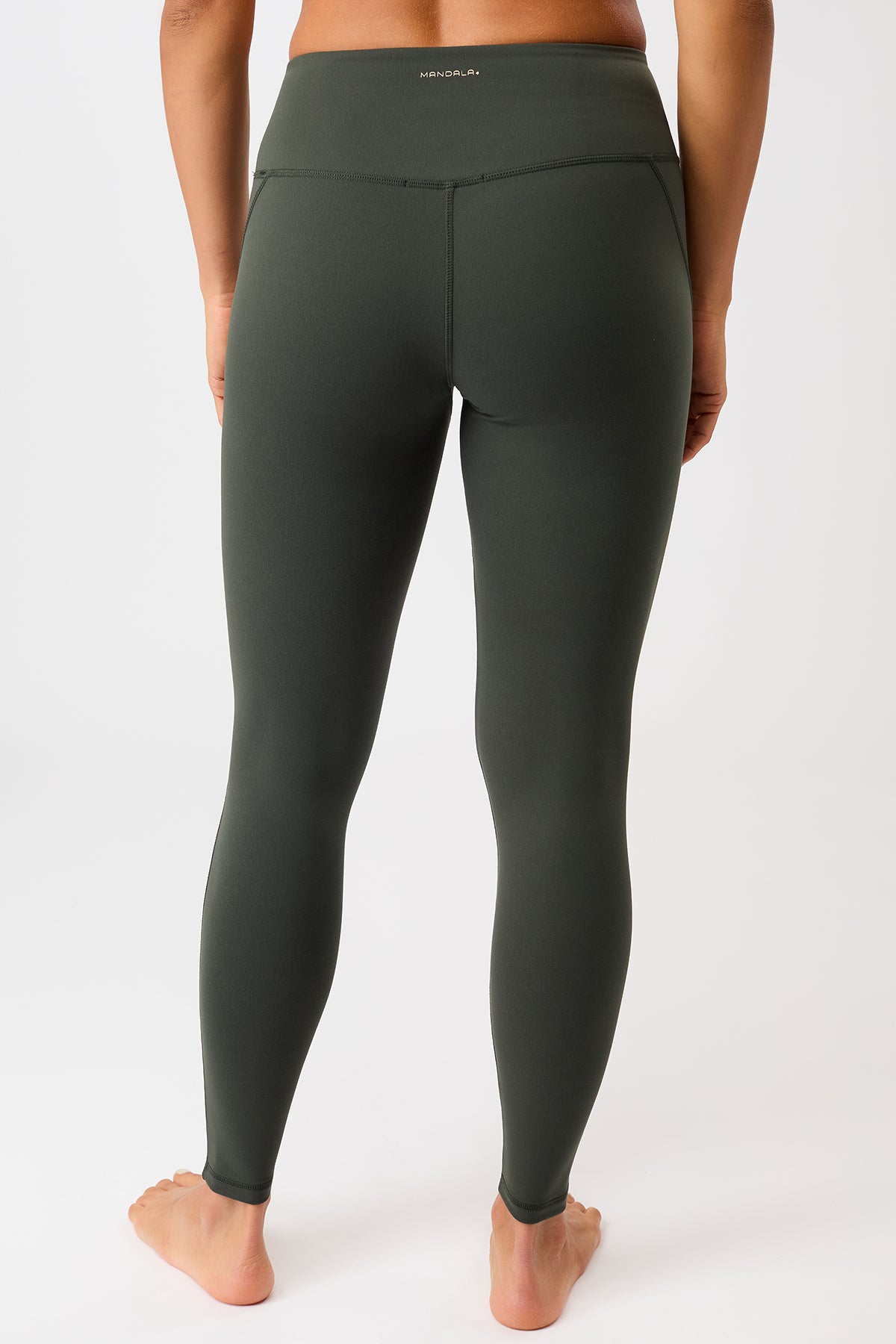 Mandala Active Legging Grün Rückseite - Limitless Legging