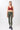 Mandala Active Leggings Green Outfit (Front View) - Limitless Leggings