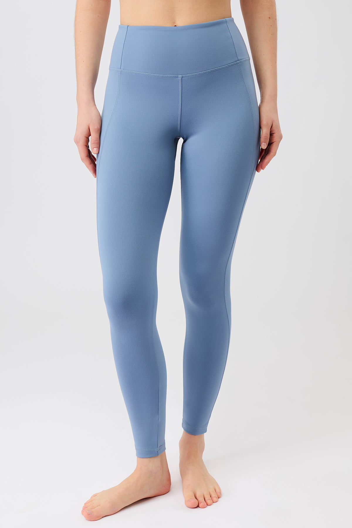 Mandala Active Legging Blau Front - Limitless Legging