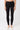 Mandala Fitness Pant Schwarz Front - Rolldown Tights