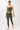 Mandala Fitness Pant Grün Outfit Front - Rolldown Tights