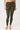 Mandala Fitness Pant Grün Front - Rolldown Tights