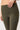 Mandala Fitness Pant Grün Detail - Rolldown Tights
