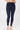 Mandala Fitness Pant Dunkelblau Front - Rolldown Tights