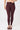 Mandala Fitness Pant Rot Front - Rolldown Tights