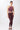 Mandala Fitness Pant Rot Outfit Front - Rolldown Tights