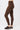 Mandala Fitness Pant Braun Seite - Rolldown Tights